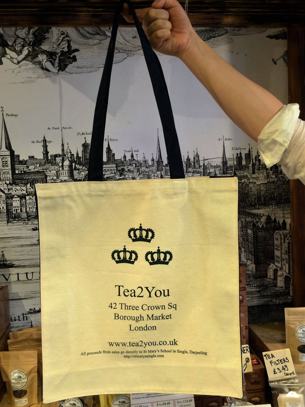 Tea2You Charity Bag